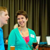Guests at the Engineering Design Project Preview Event
